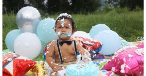 Capture the Magic Stunning First Birthday Pic Inspiration