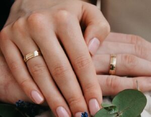 Emerald Cut Wedding Band